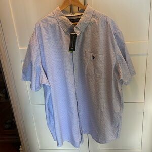 Brand new men’s big and tall polo button down